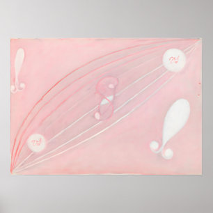 Affiche The Eros Series, no 8 par Hilma af Klint