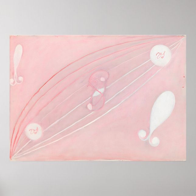 Affiche The Eros Series, no 8 par Hilma af Klint (Devant)