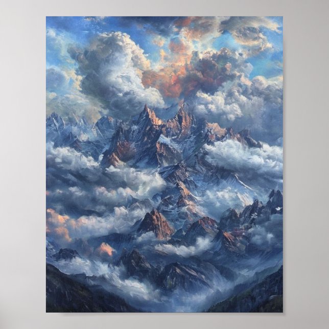 Affiche The Eternal Ascent: A Harmonious Confluence (Devant)