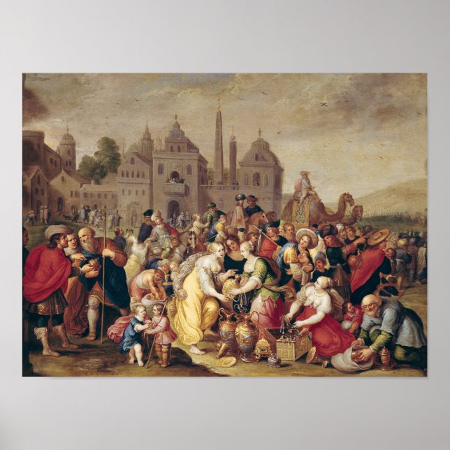 Affiche The Exodus or The Vases of the Egyptians (Devant)