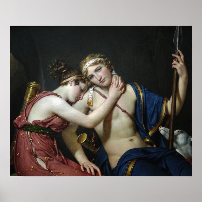 Affiche The Farewell Of Telemachus And Eucharis (Devant)