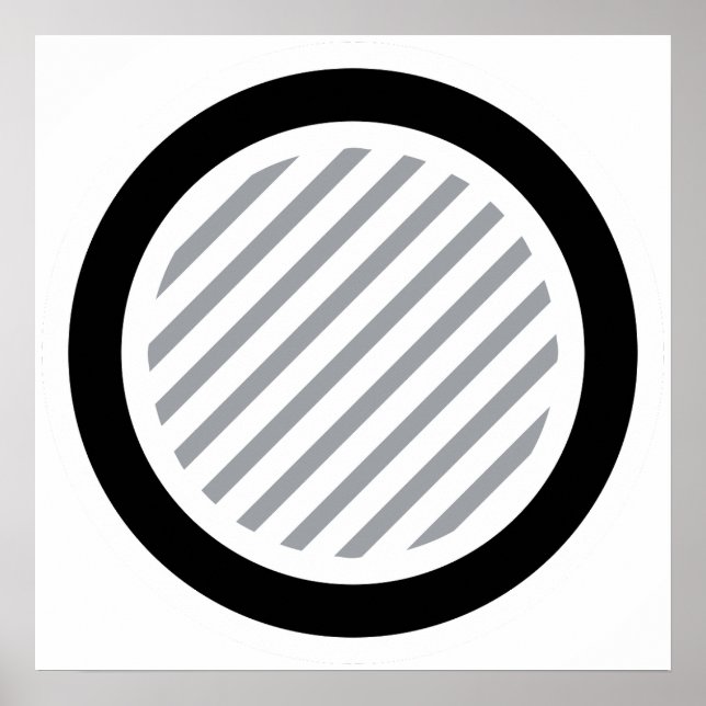 Affiche The Filled Primary – Geometric Expression (Devant)