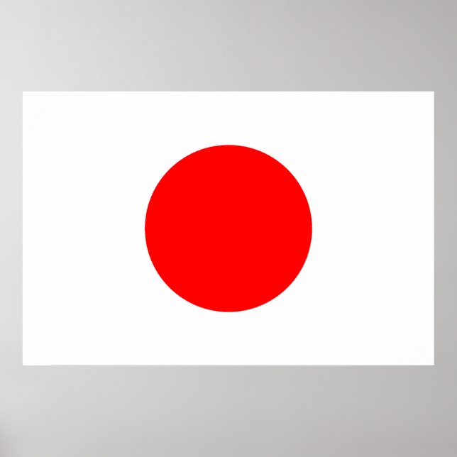 Affiche The Flag of Japan (Devant)