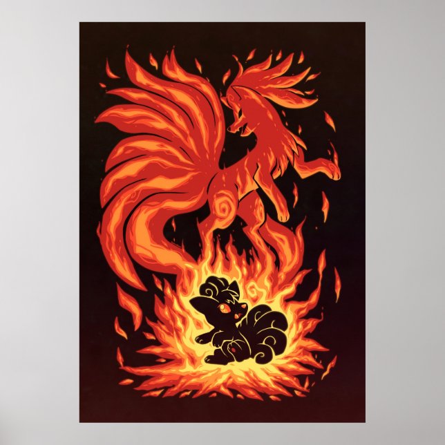 Affiche The Flame Tailed Fox Within (Devant)