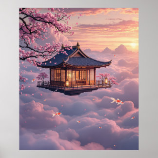 Affiche The Floating Teahouse: Dreams of Cherry Blossom Sk