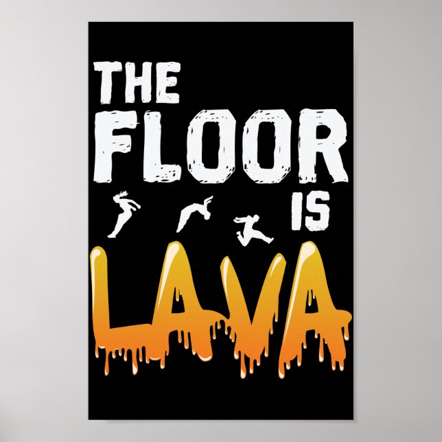 Affiche The Floor is Lava (Devant)