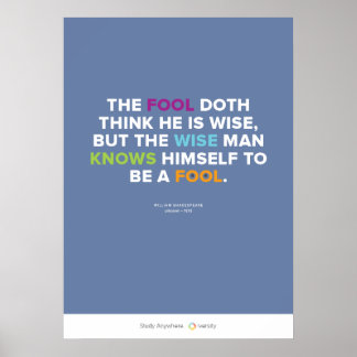 Affiche The Fool and the Wise Man
