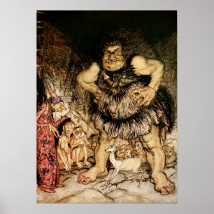 Affiche The Giant Galligantua and the Wicked Old Magician