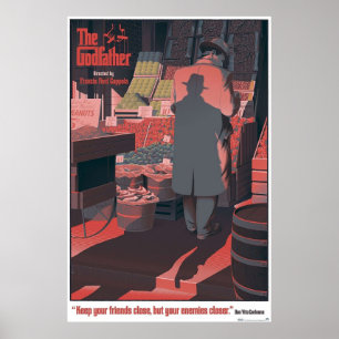 Affiche The Godfather 1972 Alternative