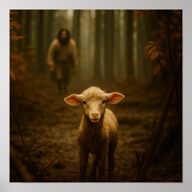Affiche The Good Shepherd and the Lost Lamb (Devant)
