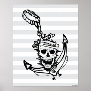 Affiche The Goonies Skull & Anchor Graphic