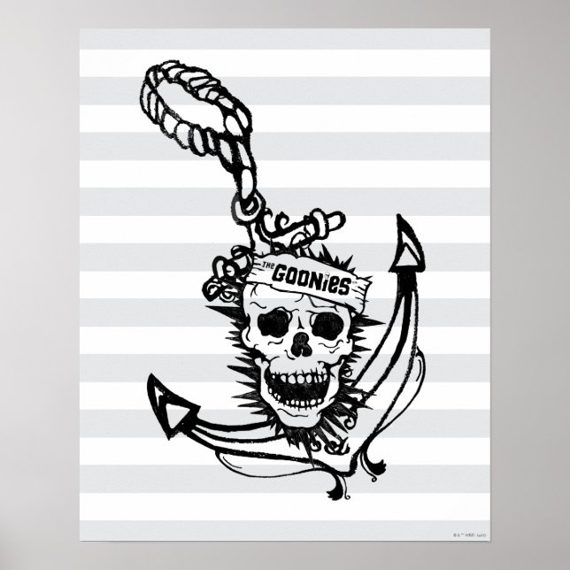 Affiche The Goonies Skull & Anchor Graphic (Devant)