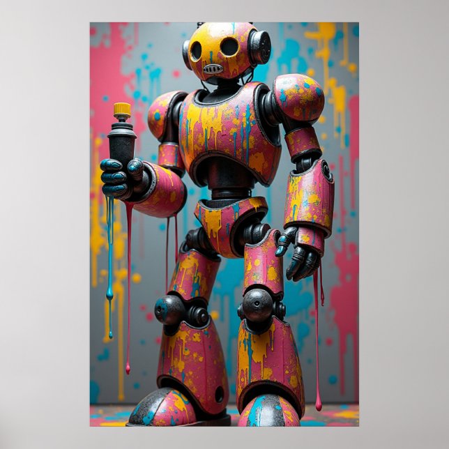 Affiche The Graffiti Bot (Devant)