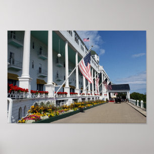 Affiche The Grand Hotel on Mackinac Island, Michigan
