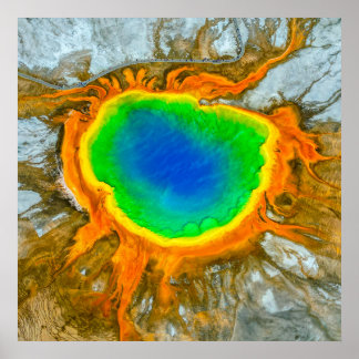Affiche The Grand Prismatic Spring