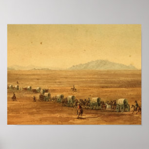 Affiche The Great Salt Lake Desert