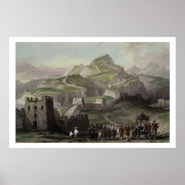 Affiche The Great Wall of China, from 'China in a series o (Devant)