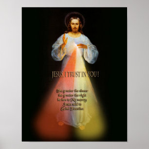 Affiche The Greater the Sinner Divine Mercy Image