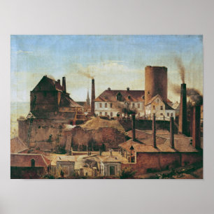 Affiche The Harkort Factory at Burg Wetter, c.1834