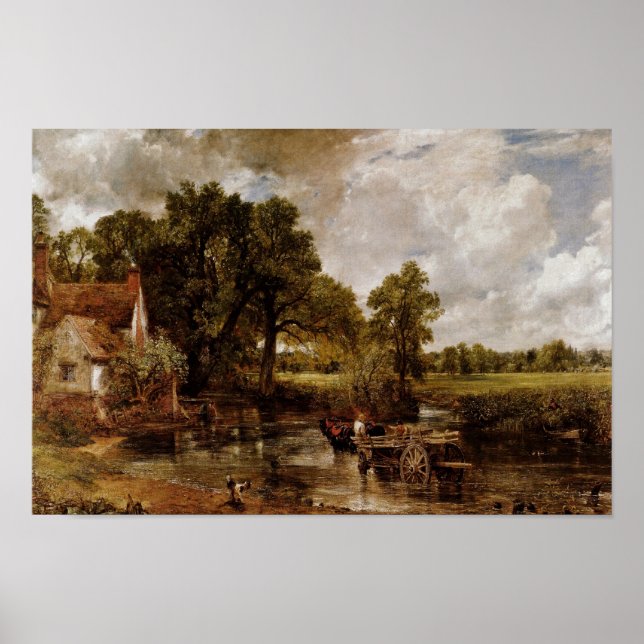 Affiche The Hay Wain By Constable John (Best Quality) (Devant)