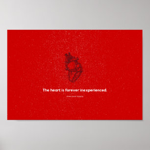 Affiche The heart is forever inexperienced