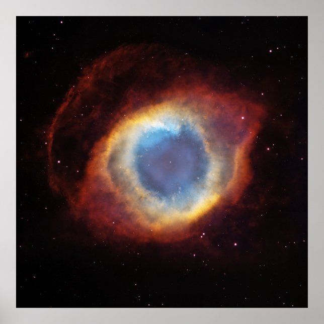 Affiche The Helix Nebula NGC 7293 Caldwell 63 (Devant)