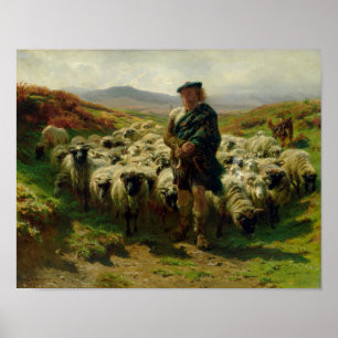 Affiche The Highland Shepherd, 1859