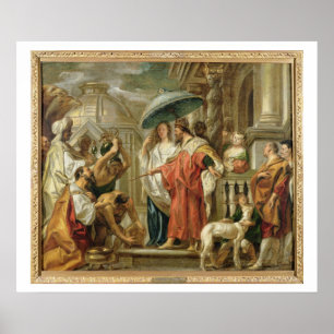 Affiche The Homage of Caliph Harun Al-Rashid to Charlemagn