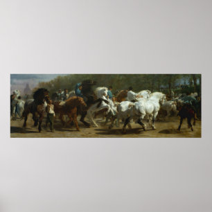 Affiche "The Horse Fair" by Rosa Bonheur Poster, Print