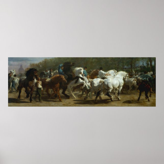 Affiche "The Horse Fair" by Rosa Bonheur Poster, Print (Devant)
