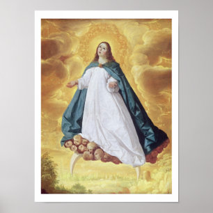 Affiche The Immaculate Conception, c.1628-30 (oil on canva