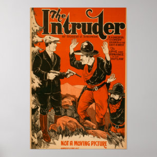 Affiche The Intruder - Western Cowboy Comedy Theatrical