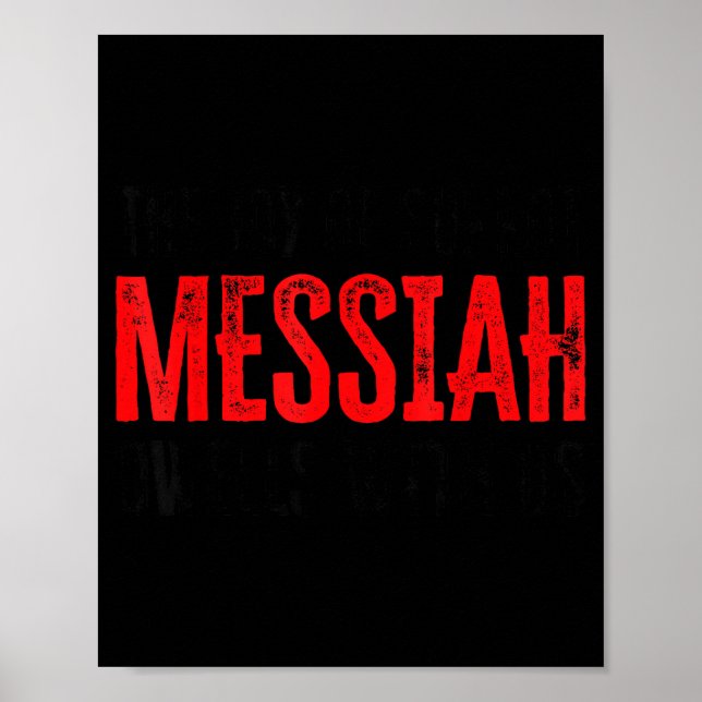 Affiche The Joy Of Sukkot Messiah Dwells With Us Jewish Ho (Devant)