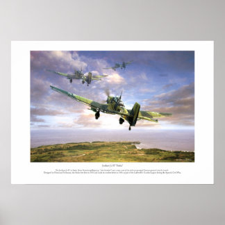 Affiche The Junkers Ju 87 " Stuka "