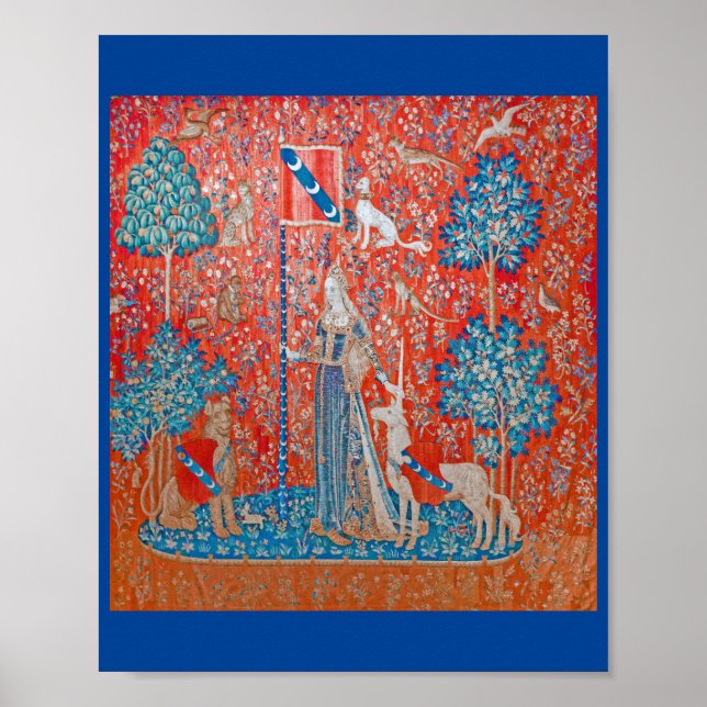 Affiche The Lady and the Unicorn / Touch (Devant)