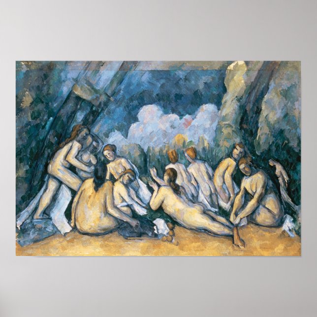Affiche The Large Bathers, c.1900-05 (Devant)