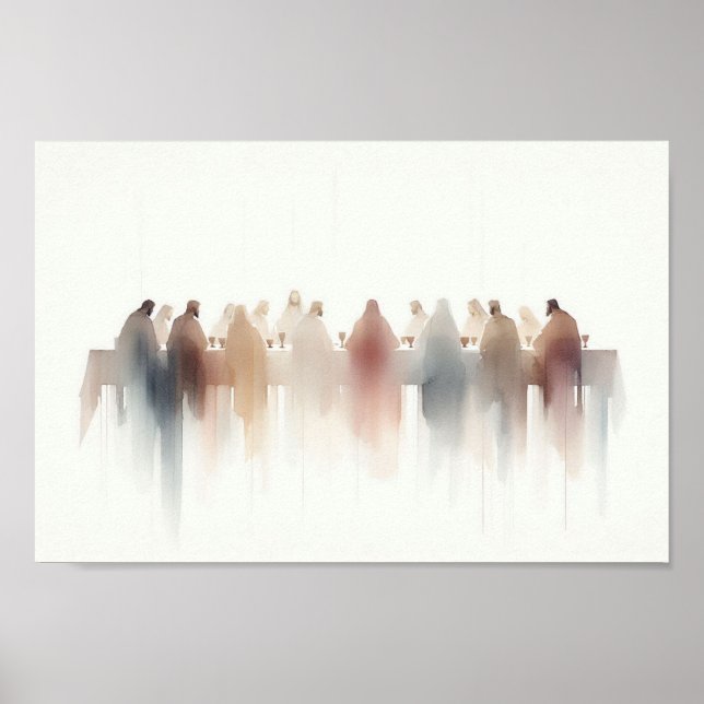 Affiche The last supper  (Devant)