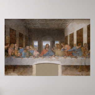 Affiche The Last Supper 1495 1498 by Léonard de Vinci