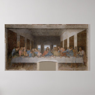 Affiche The Last Supper / Última Cena by Leonardo da Vinci