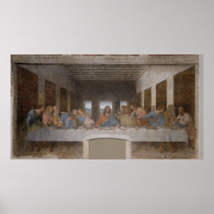 Affiche The Last Supper Última Cena by Leonardo da Vinci