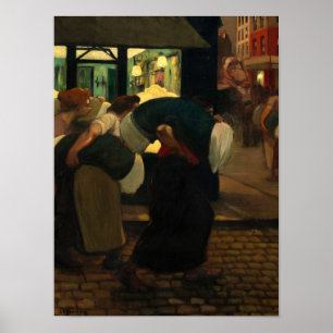 Affiche The Laundresses, 1899 by Theophile Steinlen