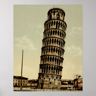 Affiche The Leaning Tower Pisa Italy
