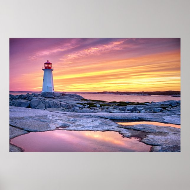 Affiche The Light Keeper | Peggy's Cove (Devant)