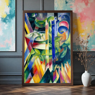 Affiche The Little Mountain Goats, Franz Marc