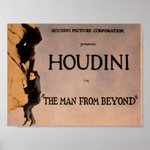 Affiche The Man from Beyond (film Houdini, 1922)