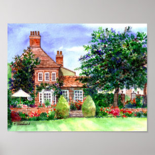 Affiche The Manor House York par Farida Greenfield