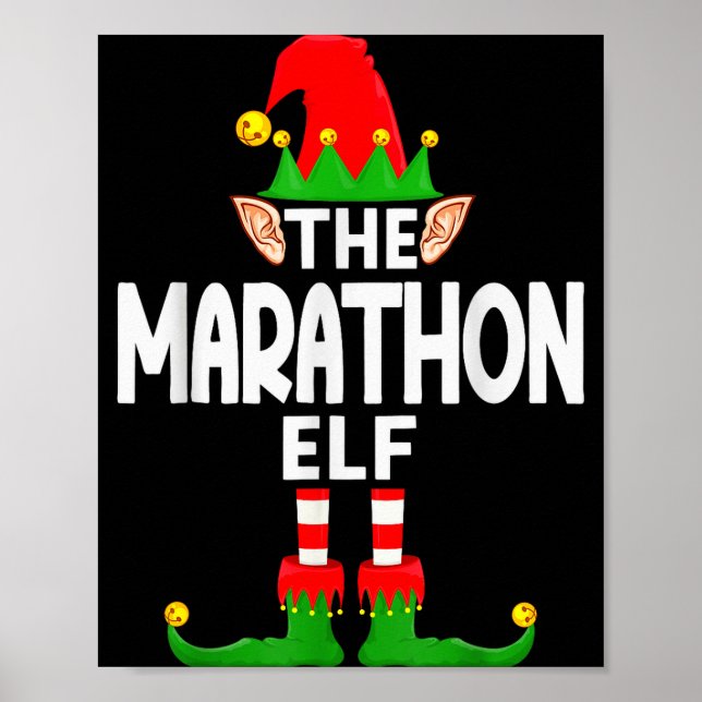 Affiche The Marathon Elf Family Christmas Pajama Party  (Devant)
