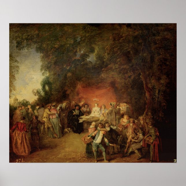 Affiche The Marriage Contract, c.1712-13 (Devant)