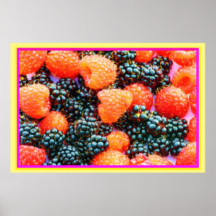 Affiche "The Mix of Berries" jolie photo. Commandez dès ma