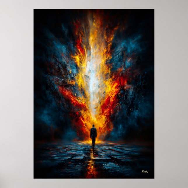 Affiche The Mouth of Judgment – Monumental Expressionist (Devant)